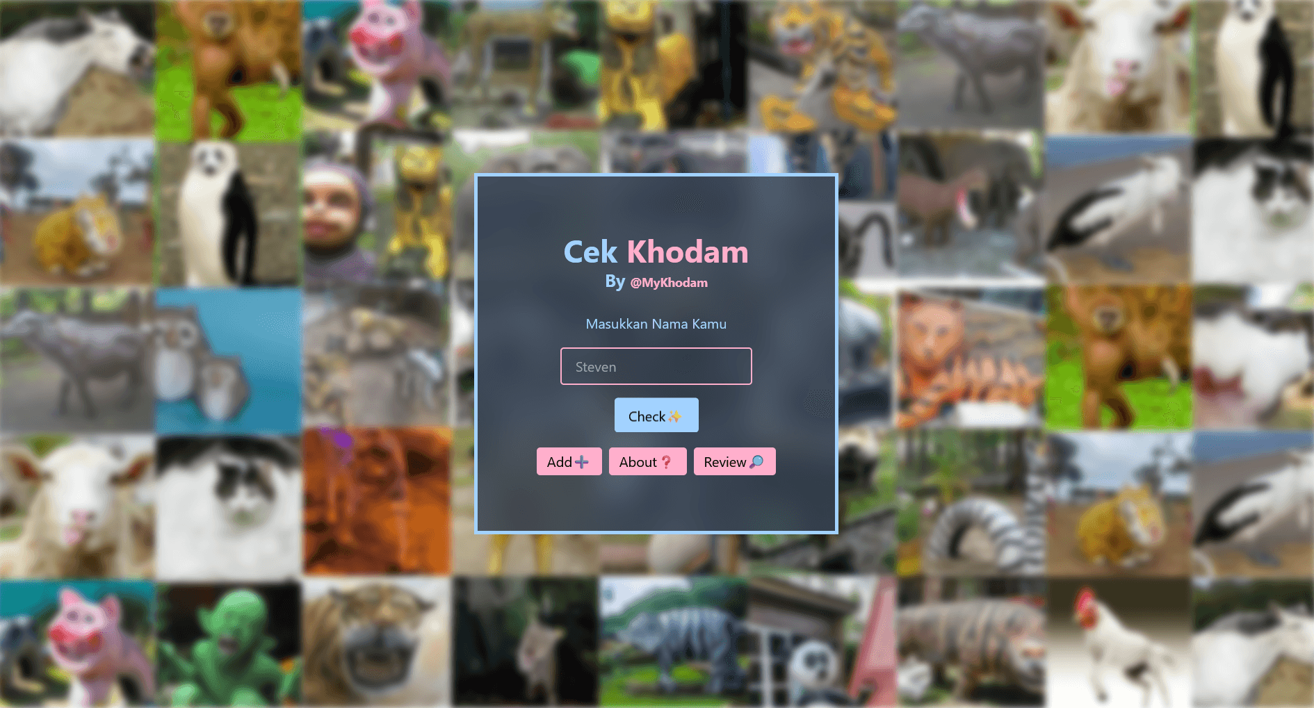 My Khodam